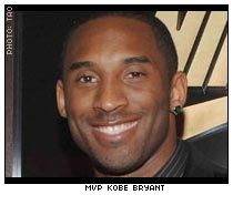 All-Star MVP Kobe Bryant at TAO