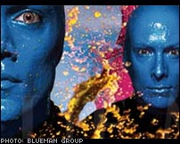 Blue Man Group in Vegas