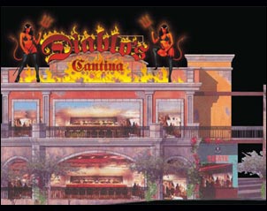 Diablo's Cantina Lends Spice To Monte Carlo - artist rendering