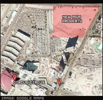 MGM Mirage Purchases Land on the North Strip