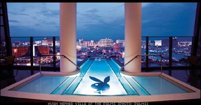 Hugh Hefner Sky Villa at the Palms