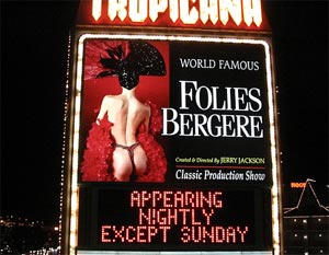 Folies Bergere sign